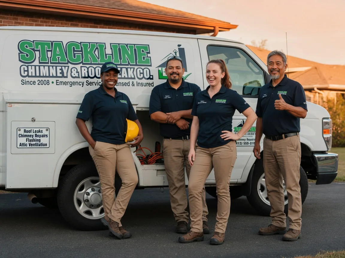 Chimney flashing repair company in Cape Charles, VA